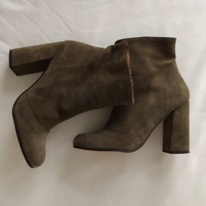 Steve Madden army green ankle boots